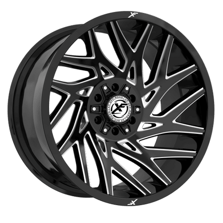 XF OFFROAD XF-229 20x10 5x127/5x139.7 -12 Gloss Black Milled
