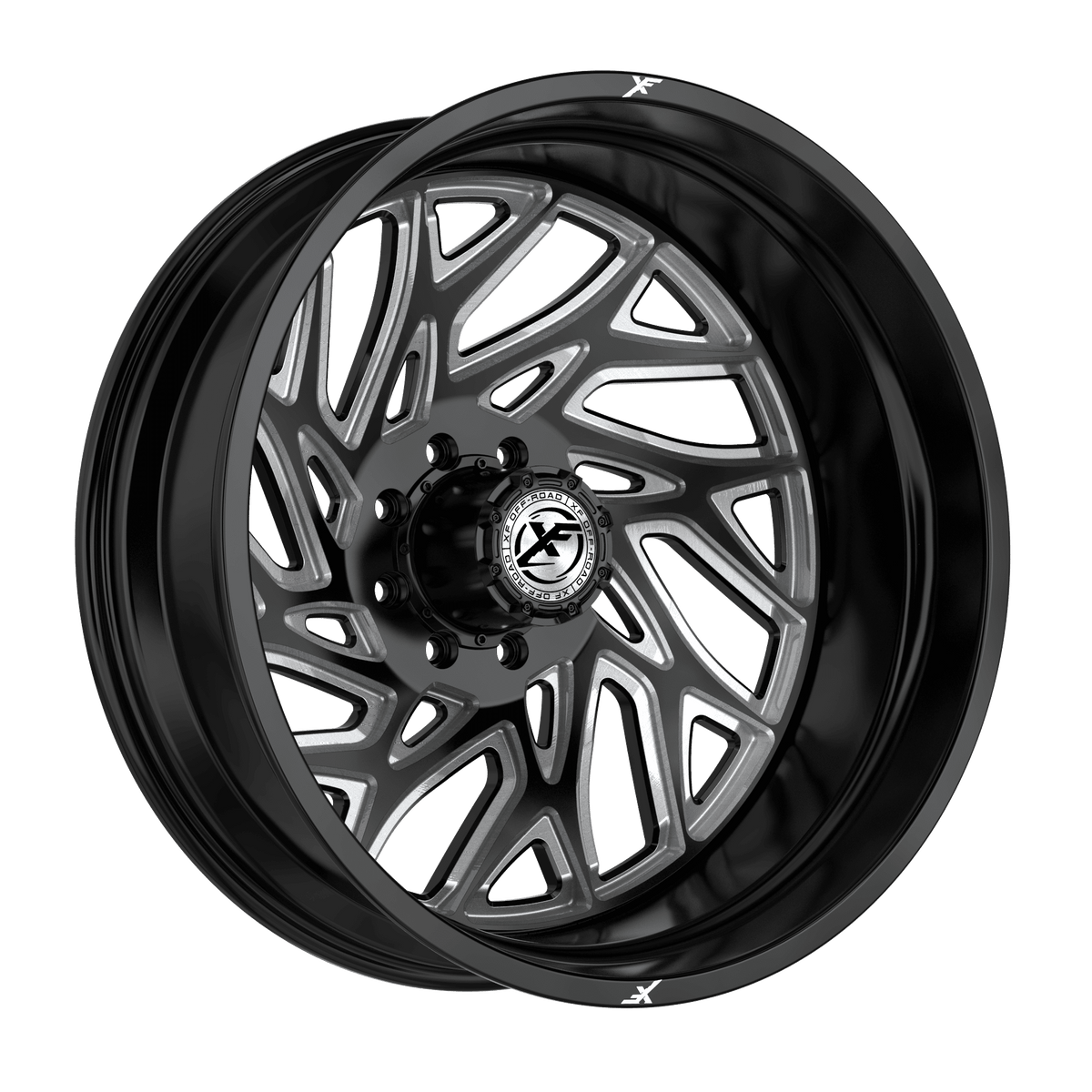 XF OFFROAD XF-229GBML-R 24x8.25 8x165.1 -240 Gloss Black Milled