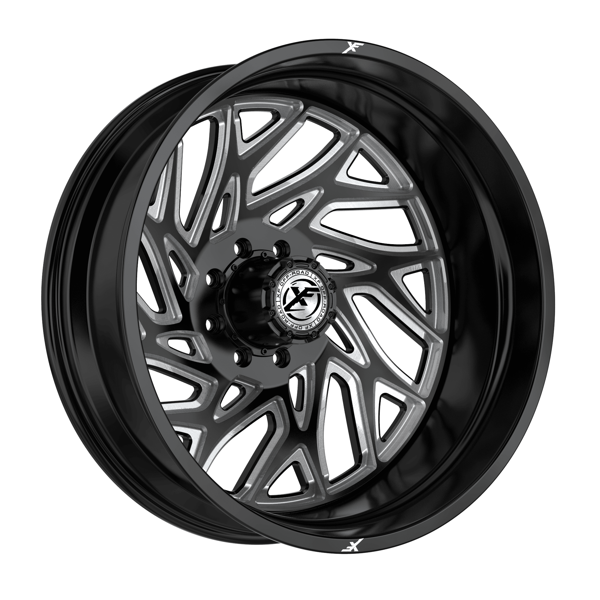 XF OFFROAD XF-229GBML-R 24x8.25 8x165.1 -240 Gloss Black Milled