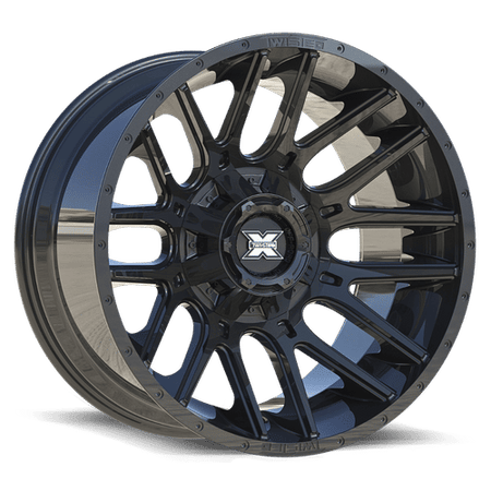 TWISTED OFF-ROAD TW3 22x12 6x135/6x139.7 -44 Gloss Black