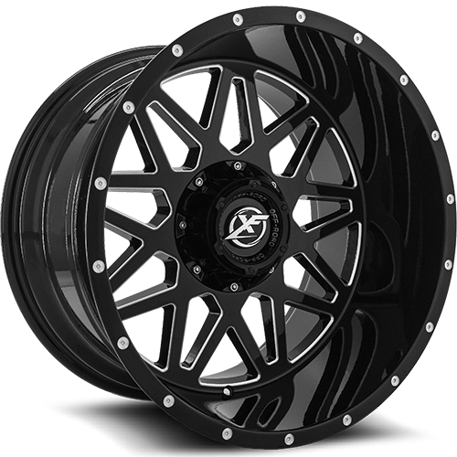 XF OFFROAD XF-211 24x14 8x170/8x180 -76 Gloss Black Milled