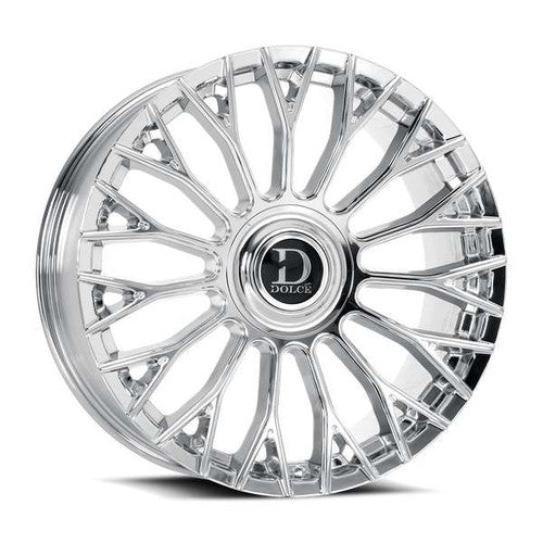 DOLCE LUXURY – ROMA CHROME – 24X10 – 6x135/6x139.7 – 25 mm – Chrome