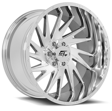 GT OFFROAD Tomahawk 24x12 8x165.1 / 8x170 -44 Chrome