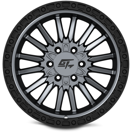 GT OFFROAD CHAMBER 20x12 6x135/6x139.7 -44 Black Ring / Matte Gunmetal Centre