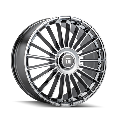 Touren Wheels TR10 – 24x10, 6x135/6x139.7, +25 – Chrome