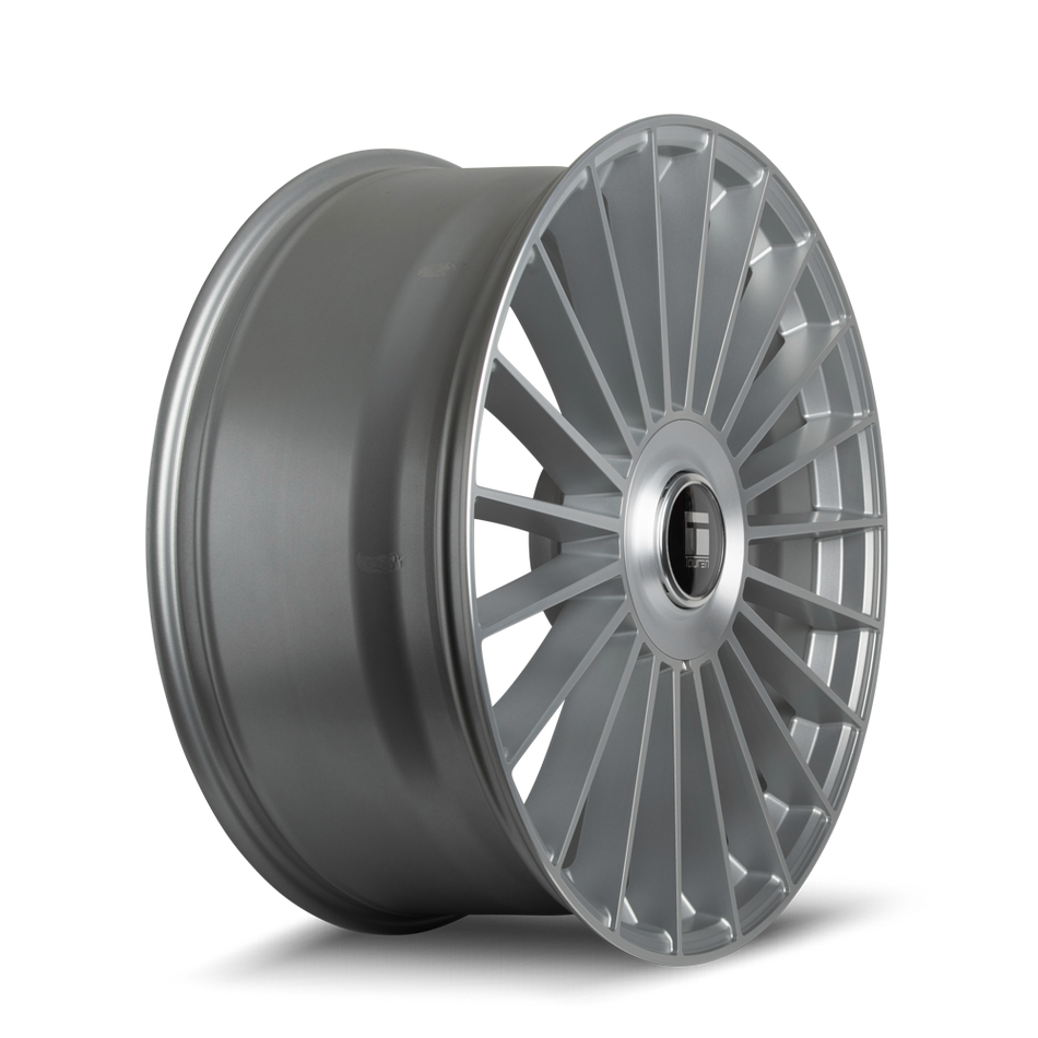 Touren Wheels TR10 – 24x10, 5x114.3/5x127, +35 – Satin Silver Machined