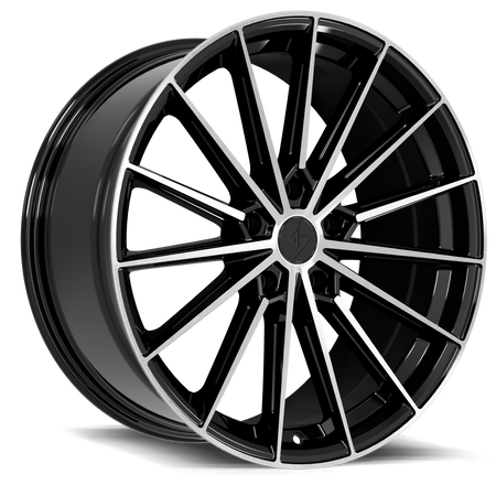 SENTALI STREET SS7 Recoil 20x9 5x127 +35 Gloss Black Machined Face