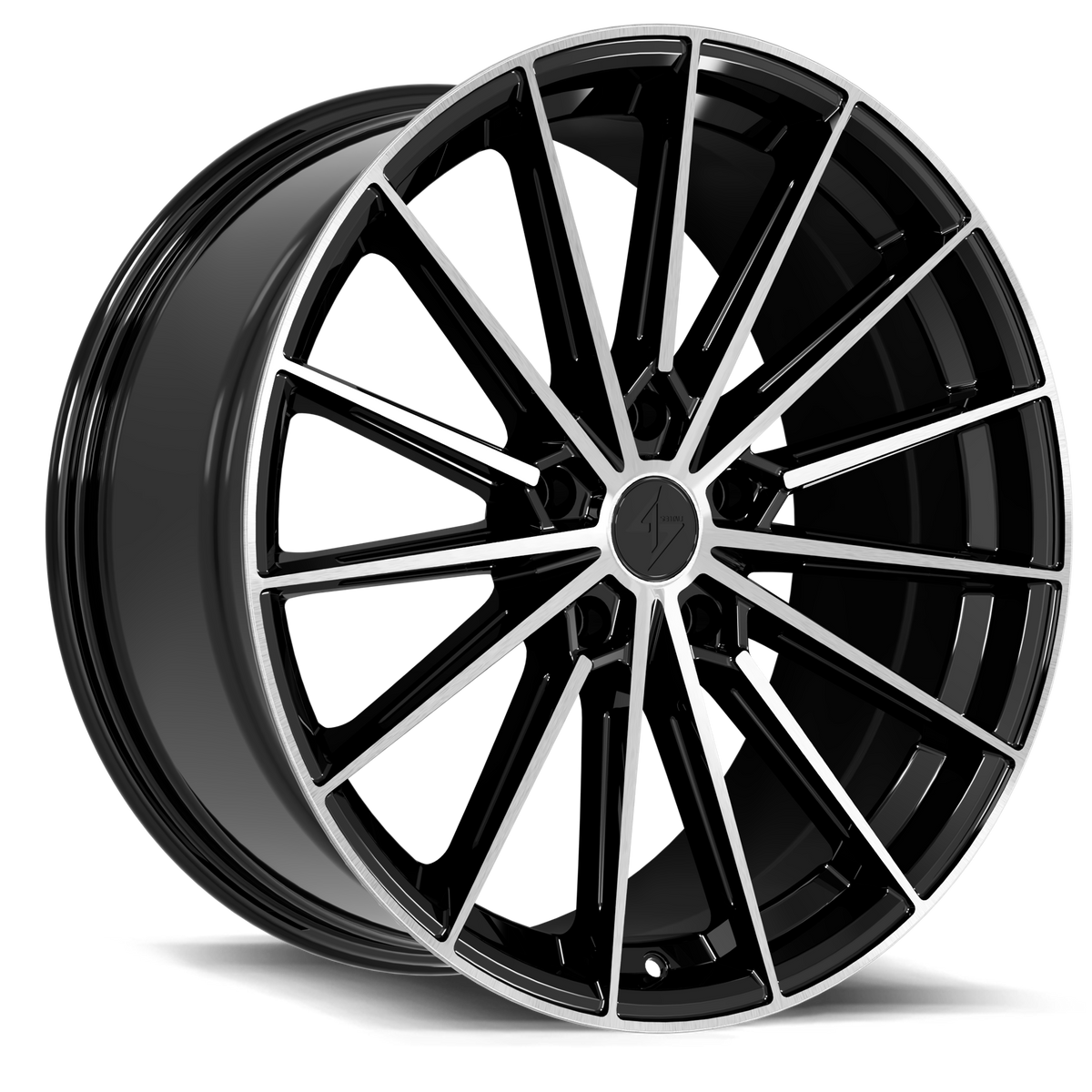 SENTALI STREET SS7 Recoil 22x9.5 5x114.3 +35 Gloss Black Machined Face