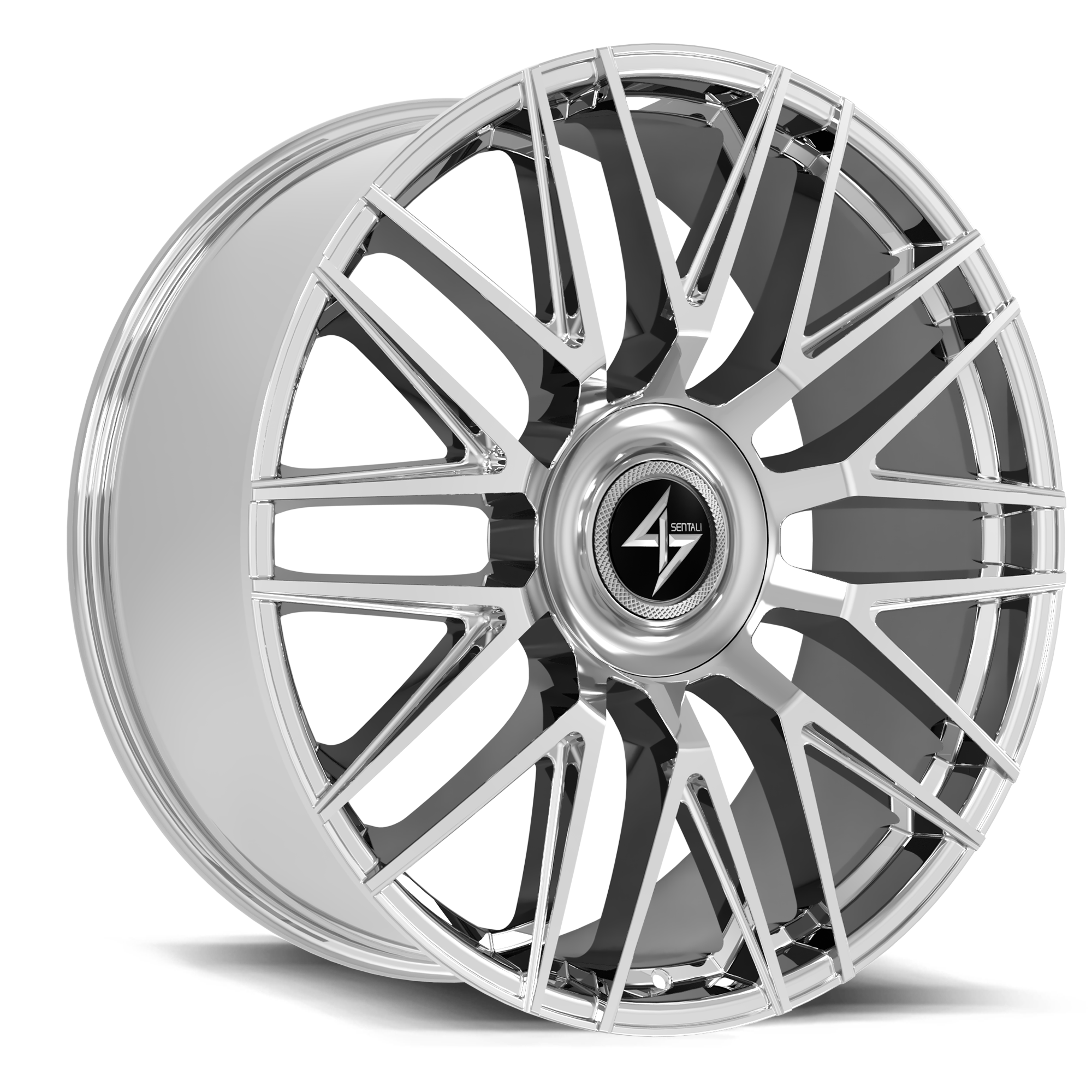 SENTALI LUXX Empire 24x10 5x127 / 5x120 +30 Chrome