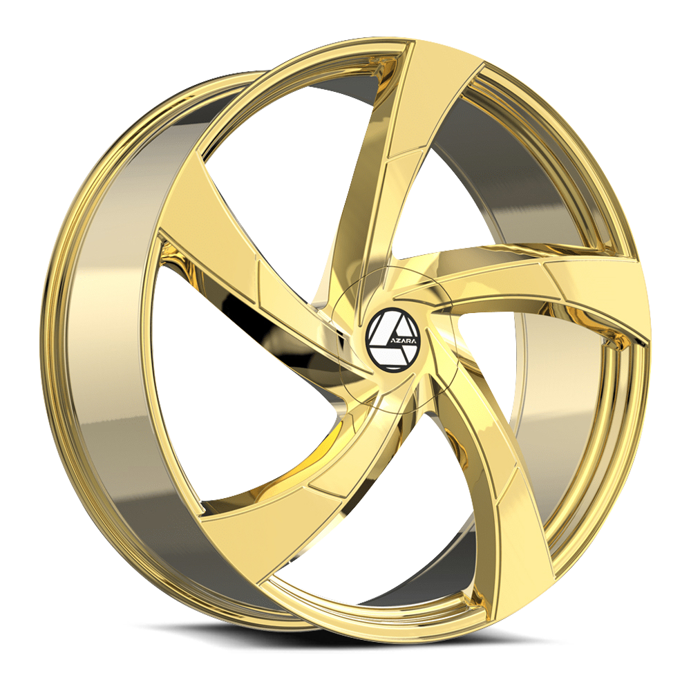 AZARA AZA-524 20x8.5 5x112/5x114.3 35 Nano Gold