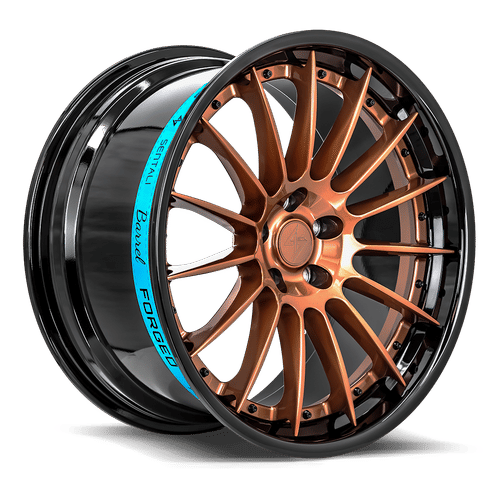 Sentali Barrel Forged SB2 19x8.5 5x114.3 35 Gloss Black Lip / Gloss Bronze Centre
