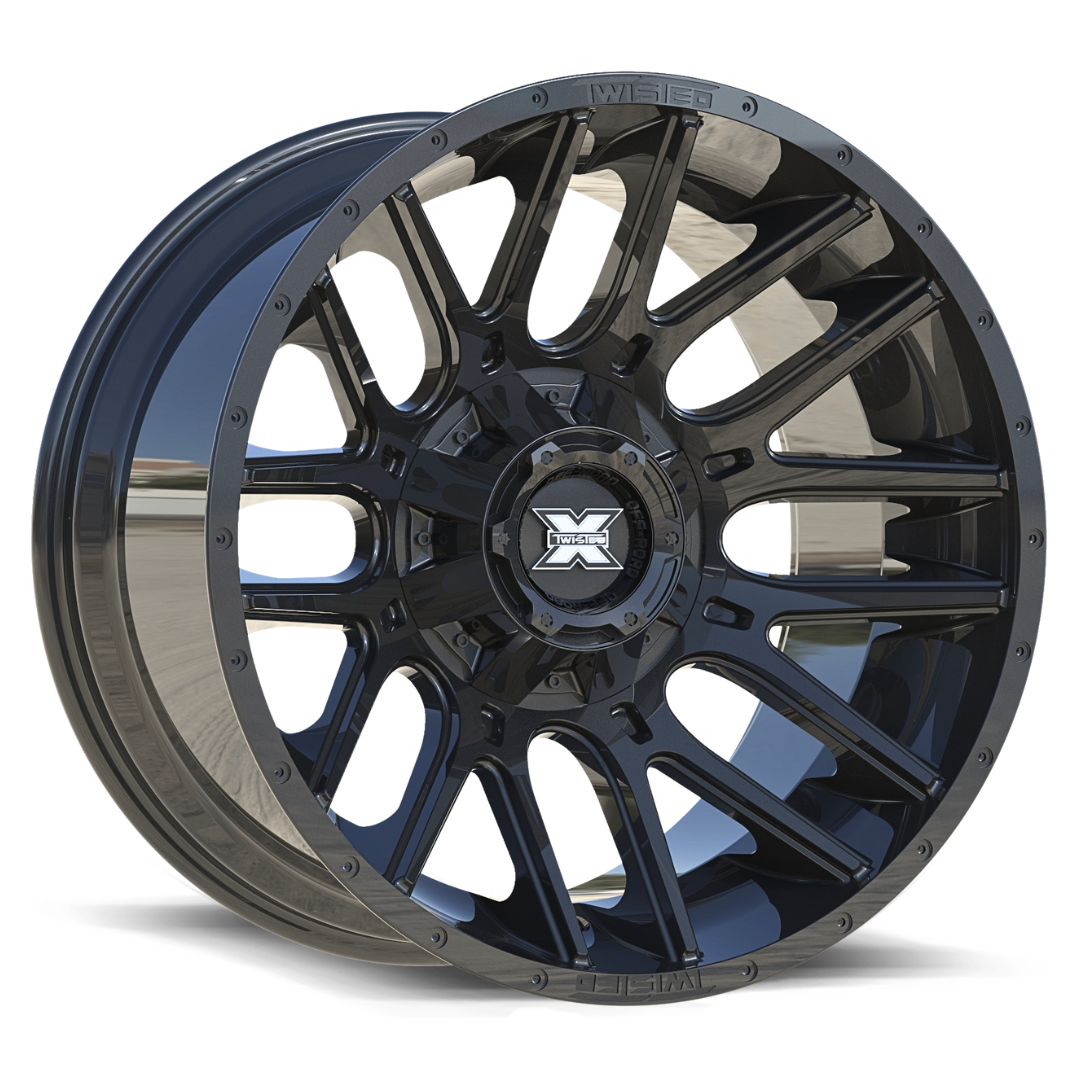 TWISTED OFF-ROAD TW3 20x9 8x165.1/8x170 12 Gloss Black