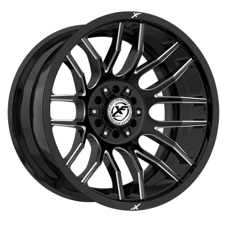 XF OFFROAD XF-232 20x10 5x127/5x139.7 -12 Gloss Black Milled