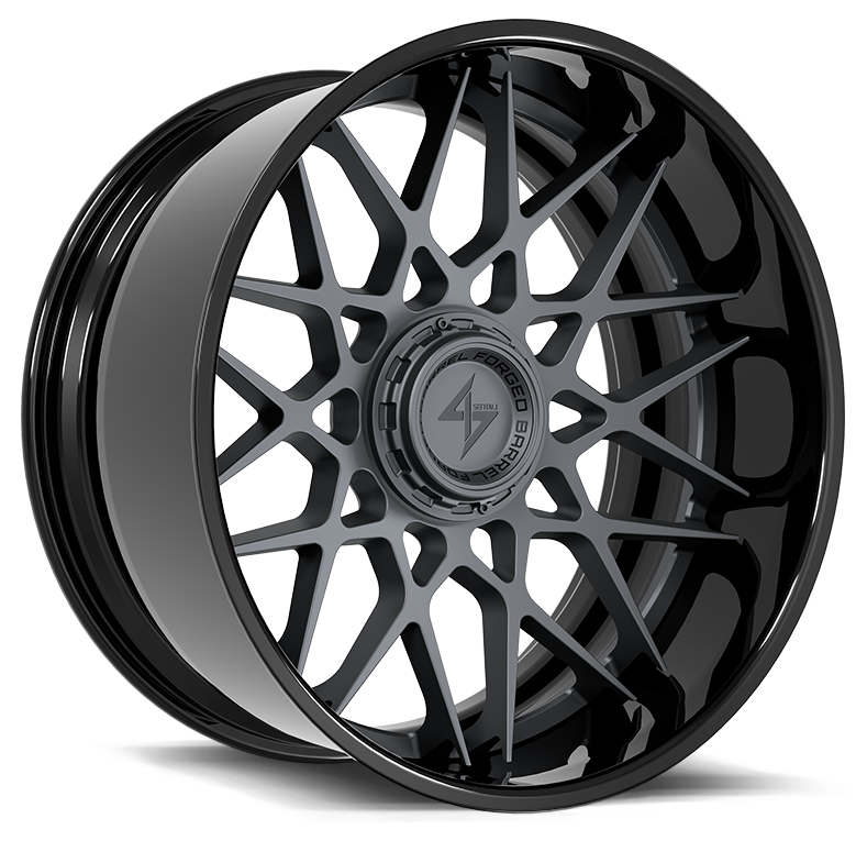 SENTALI BARREL FORGED XTREME SENTALI BFX BFX5 22x12 6x135/6x139.7 -44 Gloss Black Lip / Gun Metal Centre