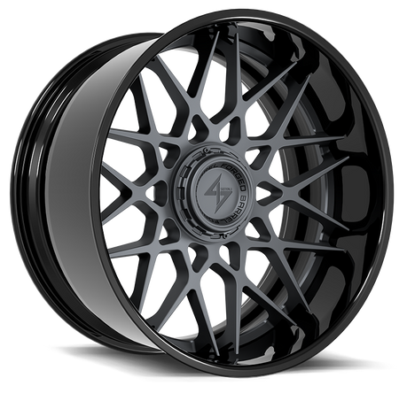 SENTALI BARREL FORGED XTREME SENTALI BFX BFX5 22x12 6x135/6x139.7 -44 Gloss Black Lip / Gun Metal Centre
