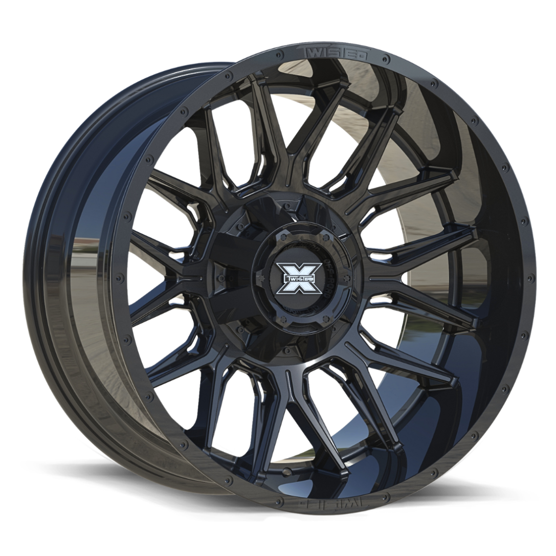 TWISTED OFF-ROAD TW1 20x10 5x127/5x139.7 -18 Gloss Black