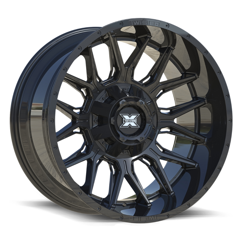 TWISTED OFF-ROAD TW1 20x10 5x127/5x139.7 -18 Gloss Black
