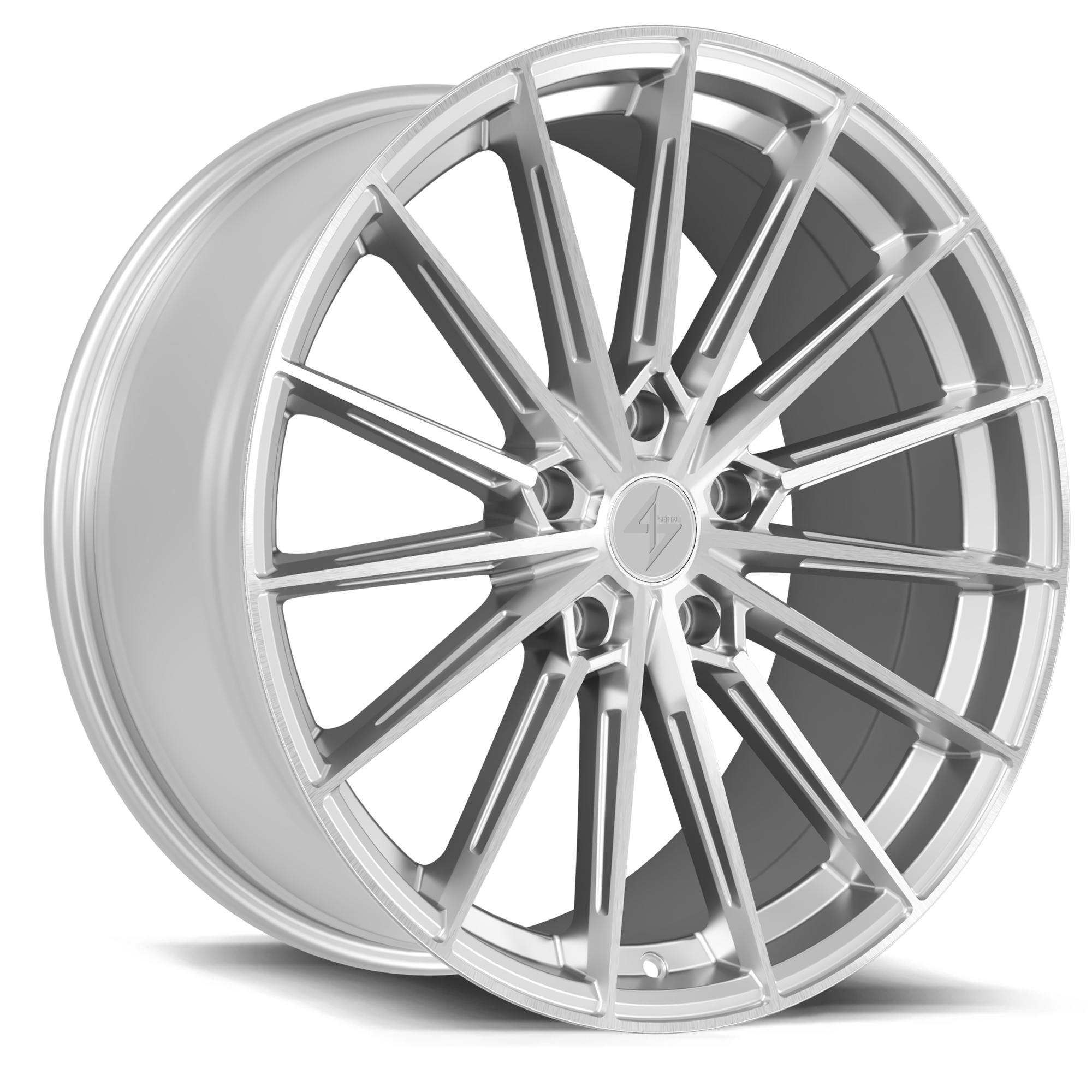 SENTALI STREET SS7 Recoil 20x9 5x112 +35 Hyper Silver Diamond Cut