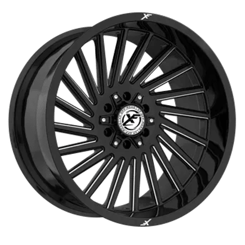 XF OFFROAD XF-239 20x9 8x165.1/8x170 12 Gloss Black Milled