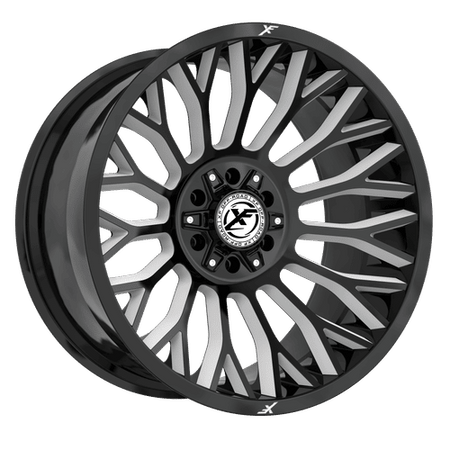 XF OFFROAD XF-237 20x9 5x127/5x139.7 12 Gloss Black Milled
