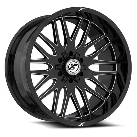 XF OFFROAD XF-240 20x10 5x127/5x139.7 -12 Gloss Black Milled