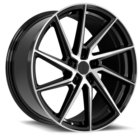 SENTALI STREET SS5 Apex 20x9 5x114.3 +35 Gloss Black Machined Face