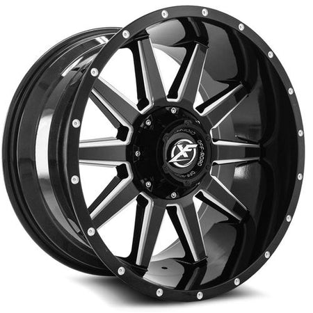 XF OFFROAD XF-219 20x9 6x135/6x139.7 0 Gloss Black Milled