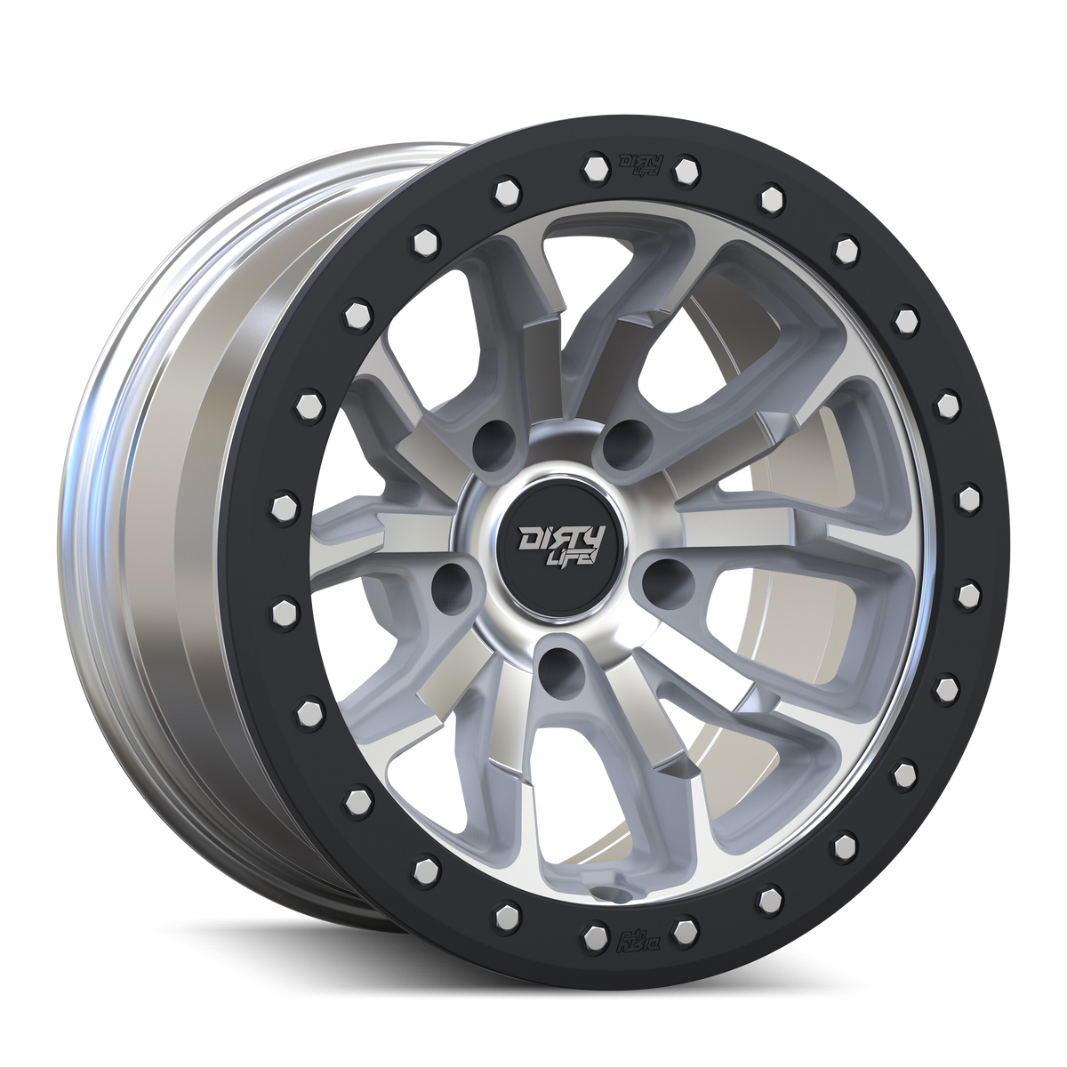Dirty Life DT-1 – 17x9, 5x127, -12 – Machined