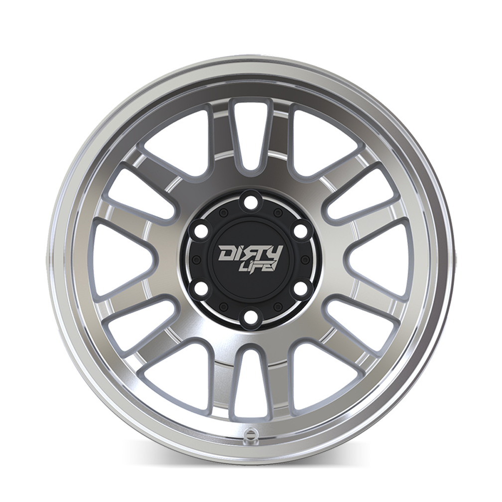 Dirty Life CANYON – 17x9, 6x139.7, -12 – Machined