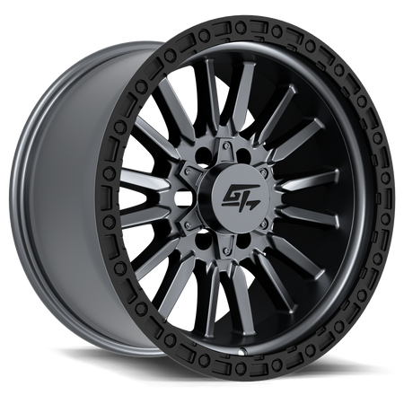 GT OFFROAD CHAMBER 18x12 6x135/6x139.7 -44 Black Ring / Matte Gunmetal Centre