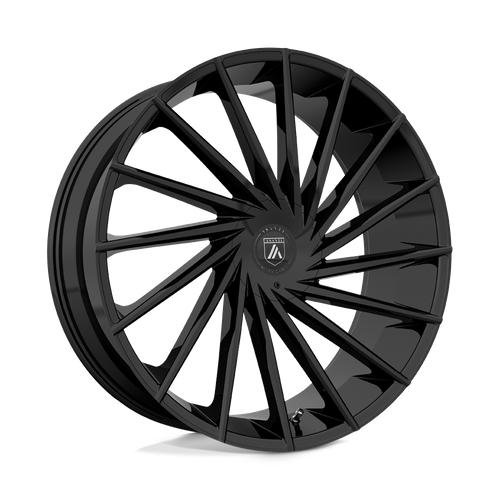 Asanti Black ABL-18 MATAR – 22X9 – BLANK – 30 mm – GLOSS BLACK