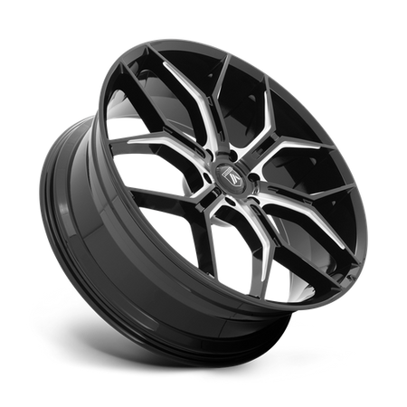 Asanti Black ABL-38 MONARCH TRUCK – 24X10 – 6X139.7 – 20 mm – GLOSS BLACK MILLED