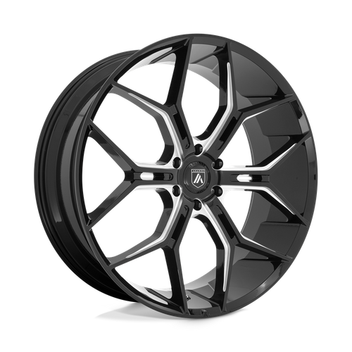 Asanti Black ABL-38 MONARCH TRUCK – 24X10 – 6X139.7 – 20 mm – GLOSS BLACK MILLED