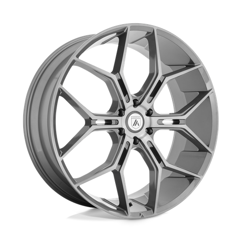 Asanti Black ABL-38 MONARCH TRUCK – 22X9.5 – 6X139.7 – 20 mm – TITANIUM BRUSHED