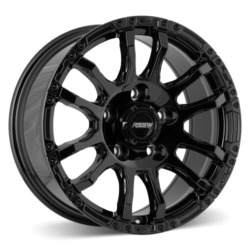 RSSW Force 18X8.5 (5X127.0) [30.0] C71.5 - Gloss Black