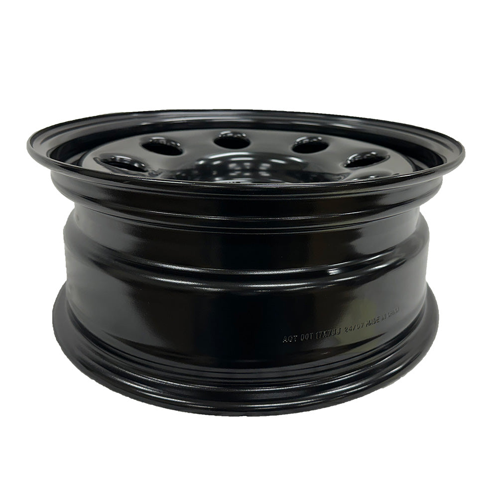 Enthuze – 17X7 6X139.7 ET13 CB106.1 BLACK STEEL WHEEL