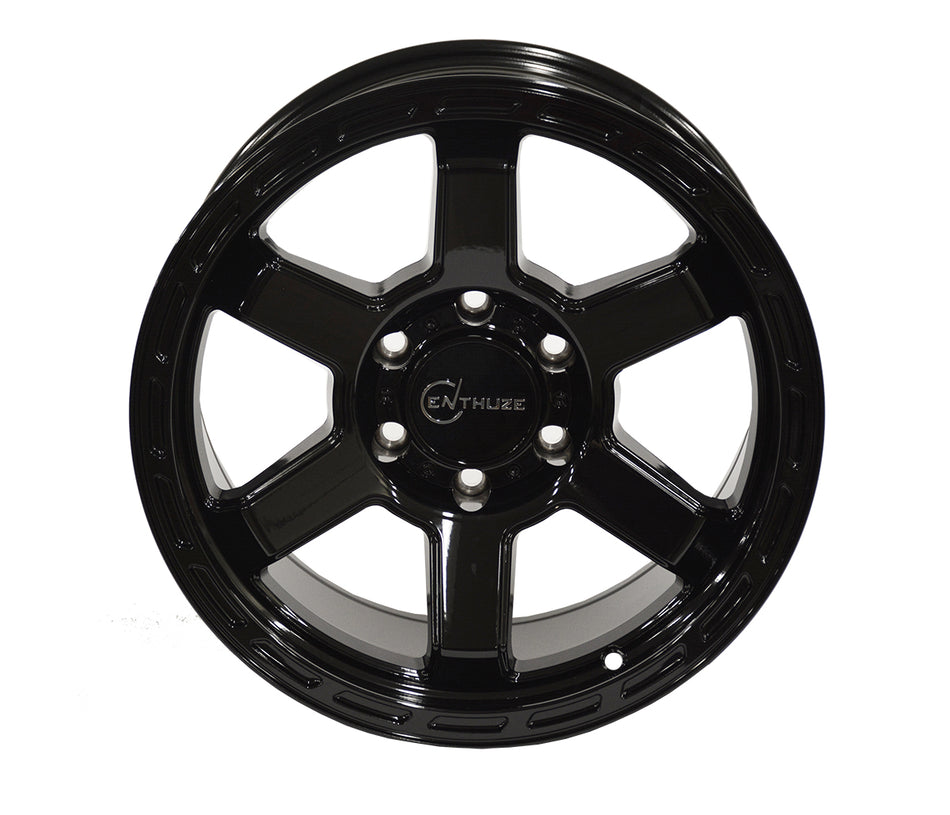 Enthuze – 17X9 5X127 +0MM CB78.1 ENTHUZE WARRIOR GLOSS BLACK