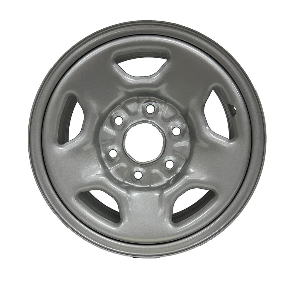 Enthuze – 16X6.5 6X139.7 ET30 CB78.1 SILVER STEEL WHEEL