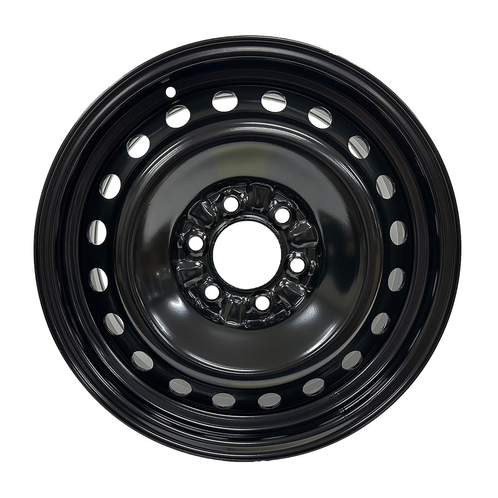 Enthuze – 18X7.5 5X114.3 ET44 CB67.1 BLACK STEEL WHEEL