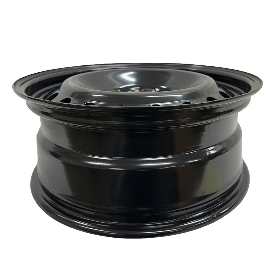 Enthuze – 19X7.5 5X114.3 ET+44 CB67.1 BLACK STEEL WHEEL
