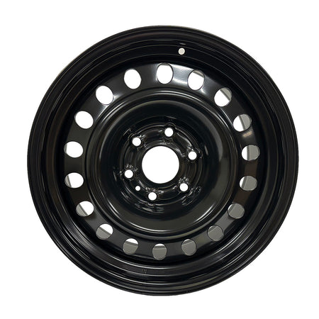 Enthuze – 18X8 6X139.7 ET25 CB106.1 BLACK STEEL WHEEL