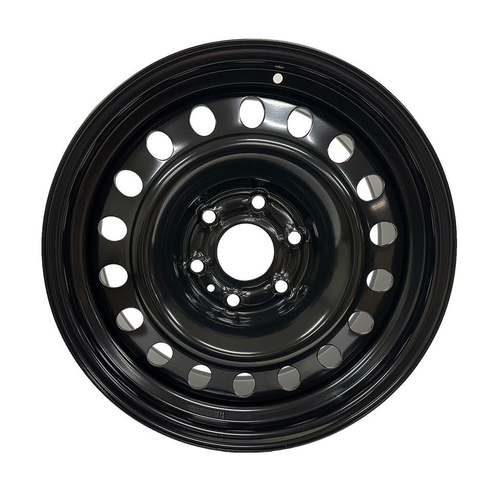 Enthuze – 18X8 6X139.7 ET25 CB78.1 BLACK STEEL WHEEL