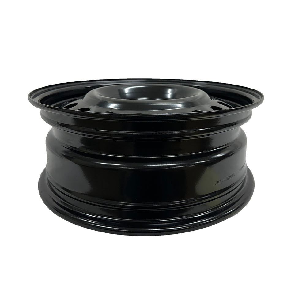 Enthuze – 18X8 6X139.7 ET25 CB106.1 BLACK STEEL WHEEL