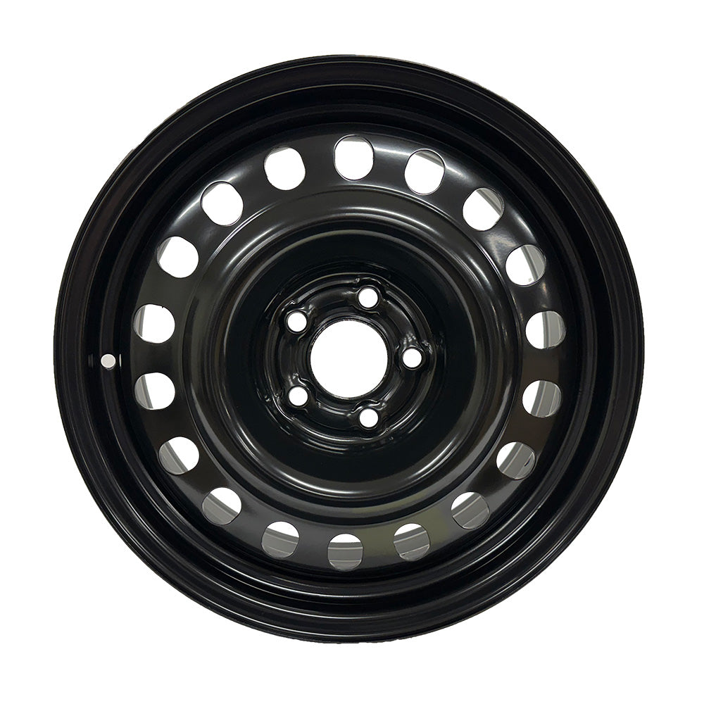 Enthuze – 17x7 5X110 ET45 CB65.07 BLACK STEEL WHEEL