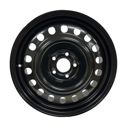 Enthuze – 17x7 5X110 ET45 CB65.07 BLACK STEEL WHEEL