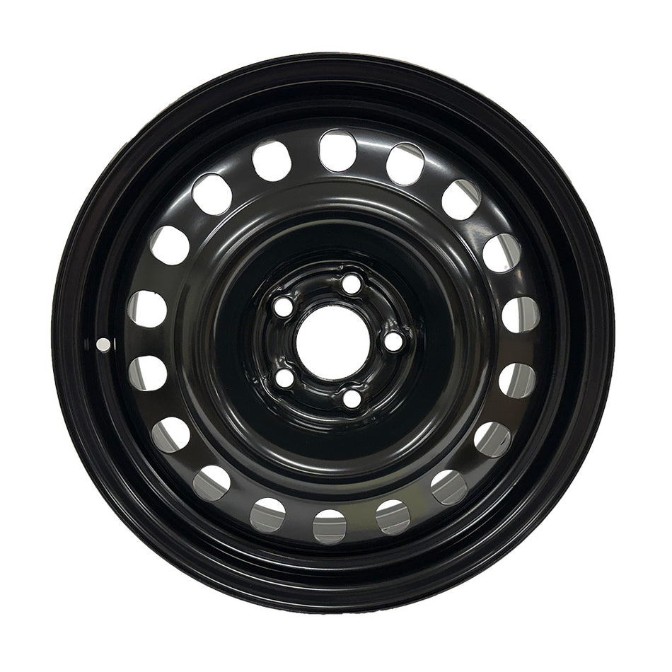 Enthuze – 17x7 5X112 ET45 CB66.56 BLACK STEEL WHEEL