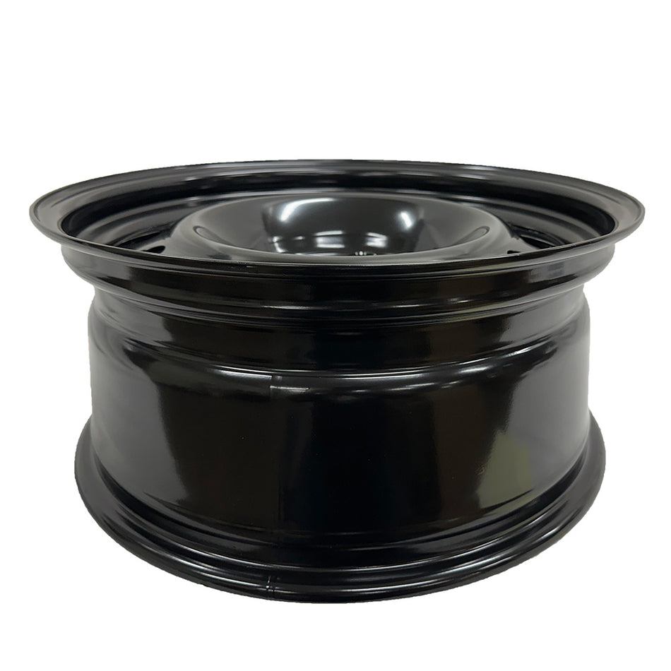 Enthuze – 17x7 5X110 ET45 CB65.07 BLACK STEEL WHEEL