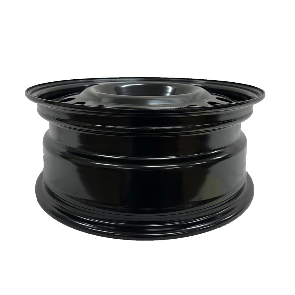 Enthuze – 16X6.5 5X114.3 ET40 CB66.06 BLACK STEEL WHEEL
