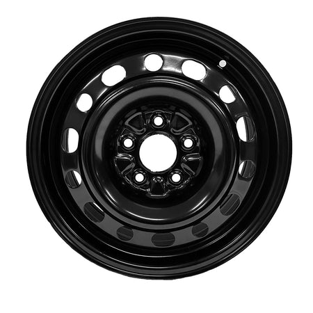Enthuze – 16X6.5 5X114.3 ET45 CB67.1 BLACK STEEL WHEEL