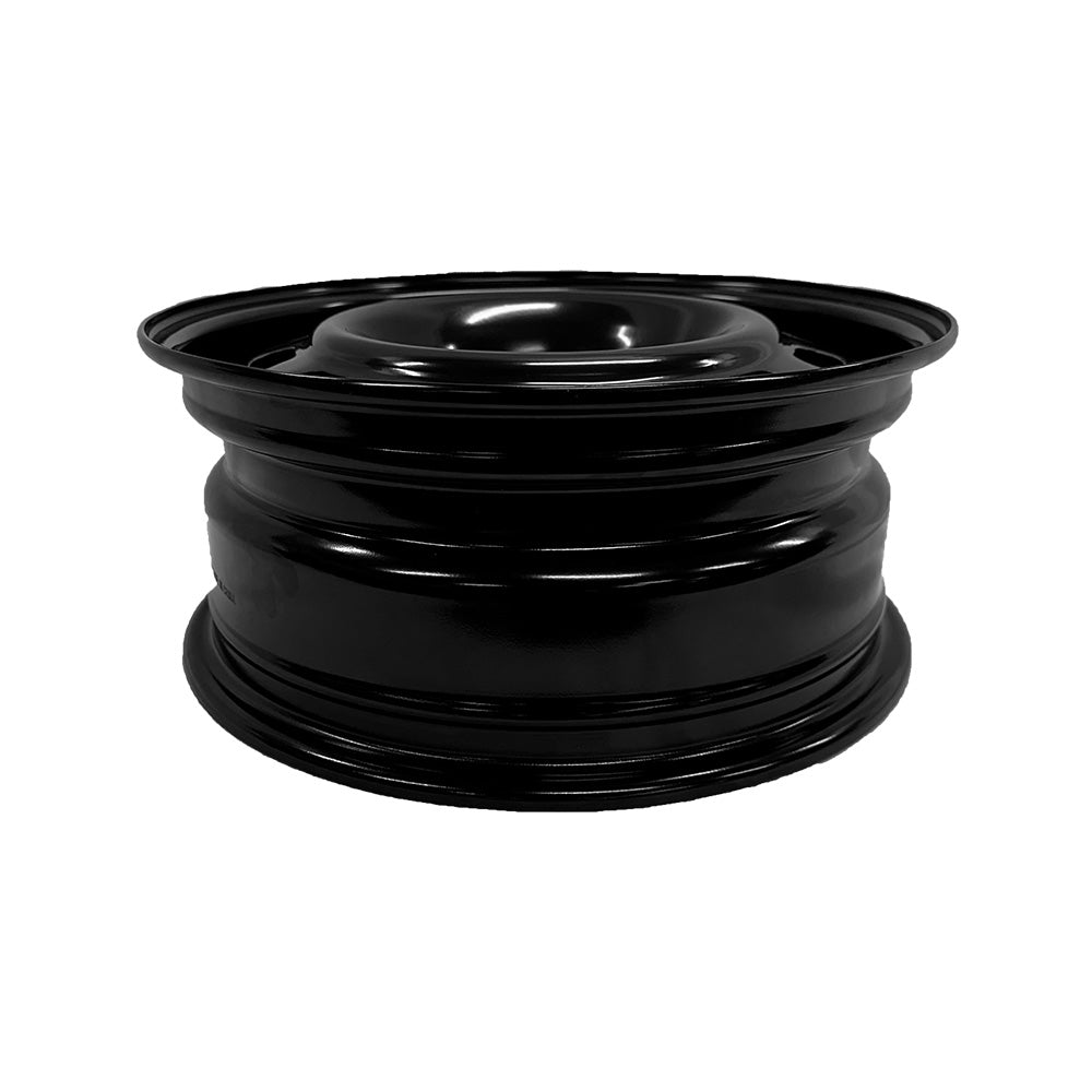 Enthuze – 16X6.5 5X114.3 ET40 CB71.5 BLACK STEEL WHEEL